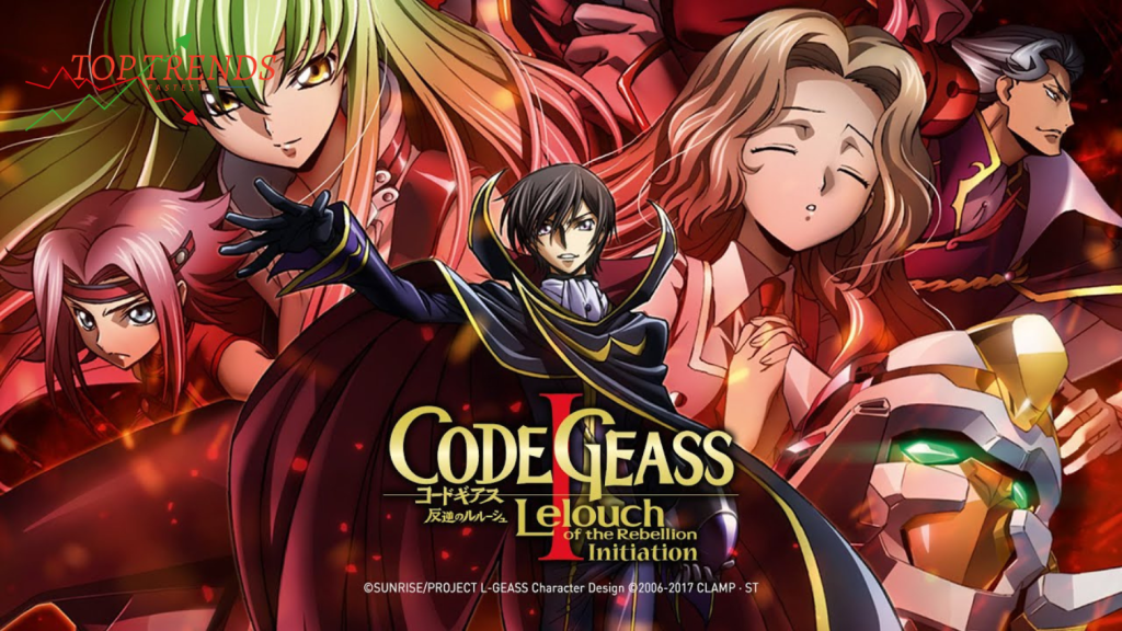 Code Geass Lelouch of the Rebellion - Top 14 anime hay nhất phải xem ít nhất 1 lần