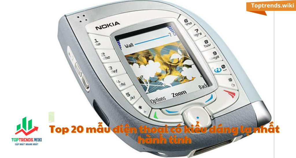 Nokia 7600 - Top 20 mẫu điện thoại có kiểu dáng lạ nhất hành tinh